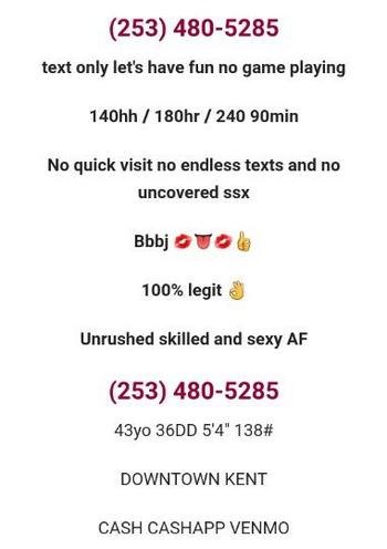  253-480-5285, 43  female escort, Seattle